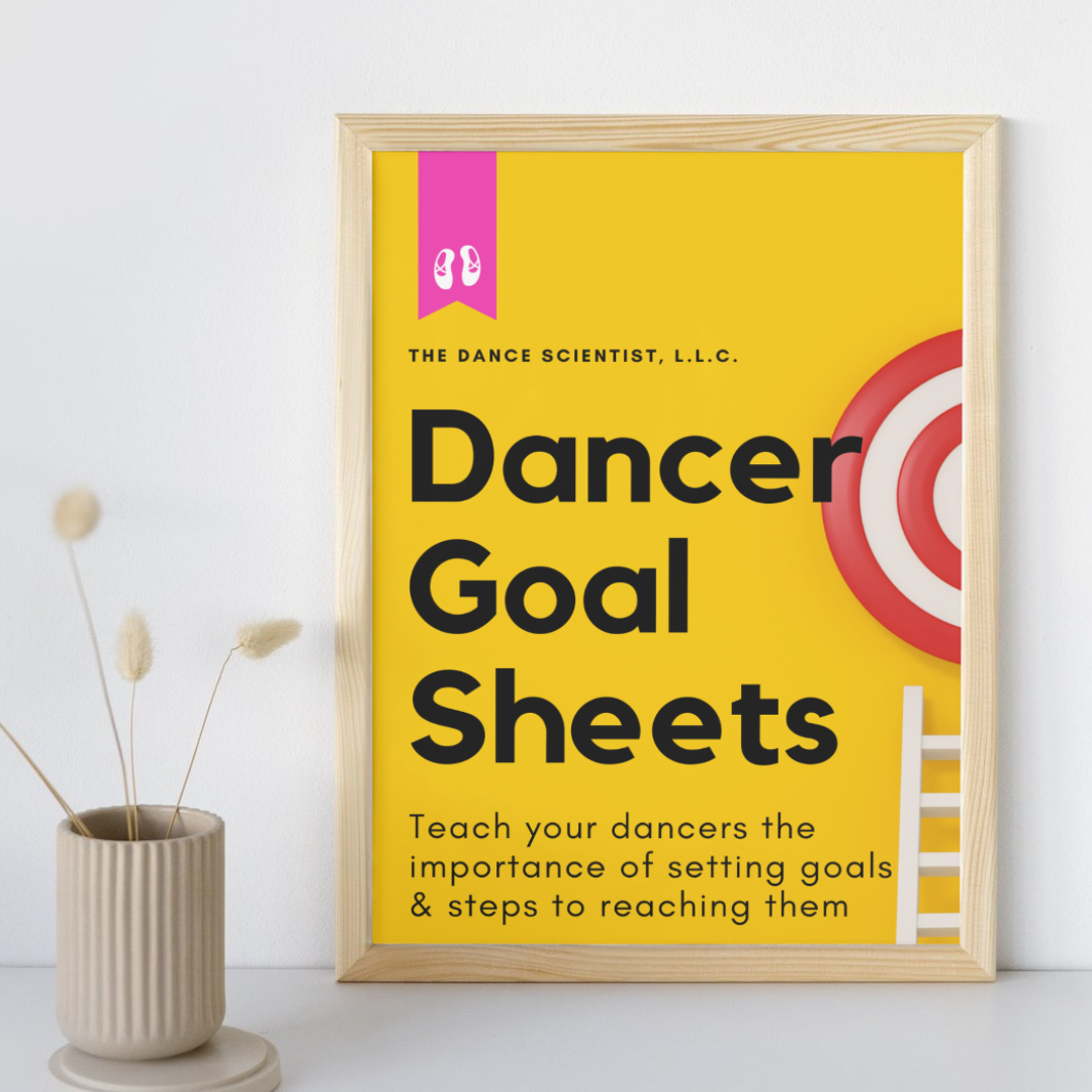 Dancer Goal Sheets