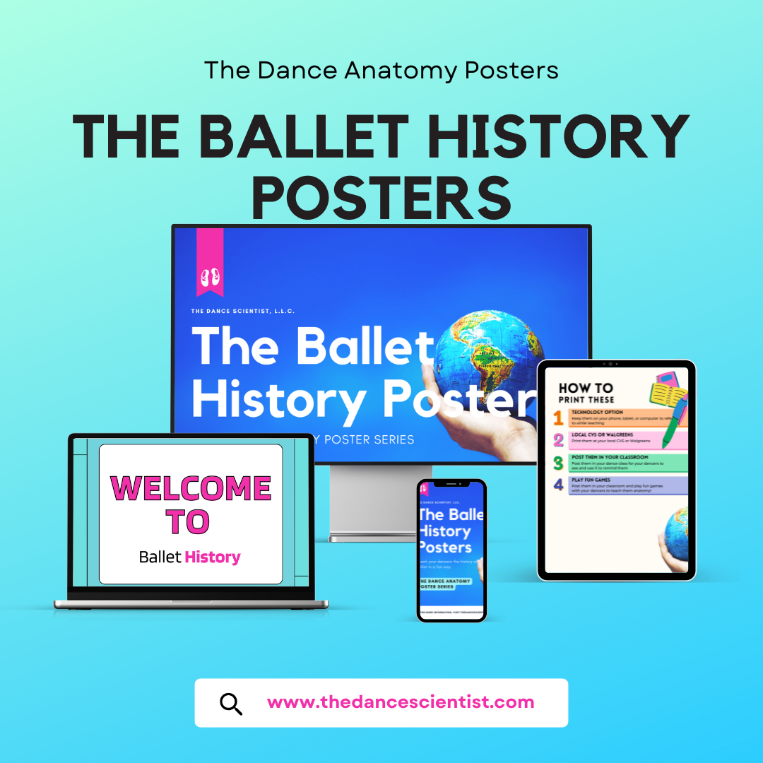 The Ballet History Posters