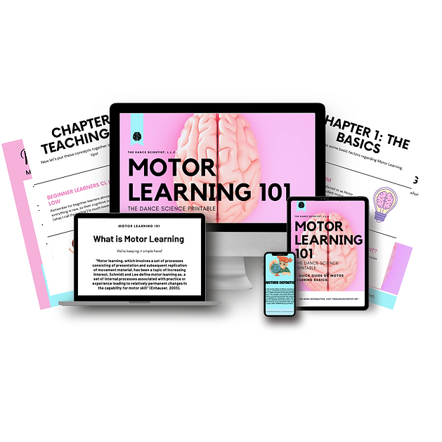 Motor Learning 101